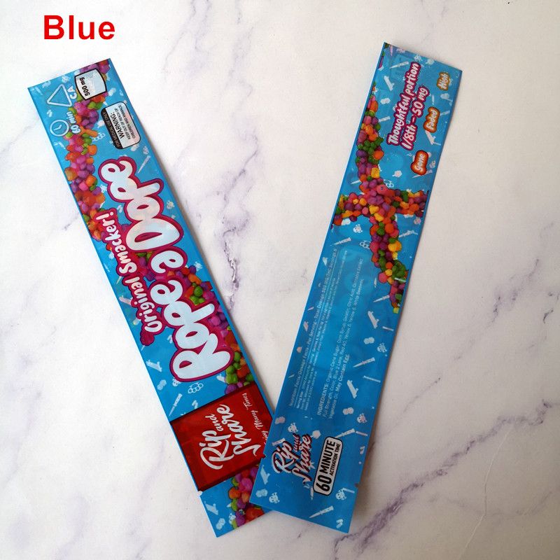 New Empty 500mg Rope A Dope And 500mg Cannaburst Gummies Berry Sour Sours Bag Packaging Nerds