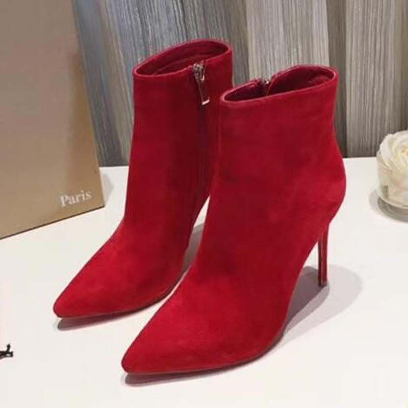 red and silver dress shoes