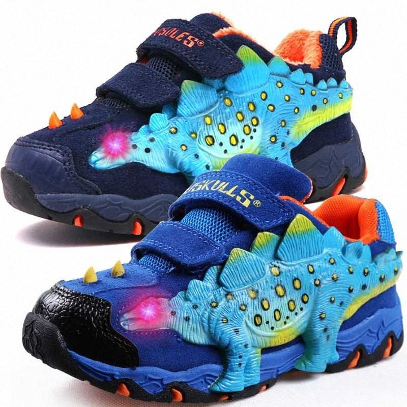 Childrens dinosaur trainers Clearance