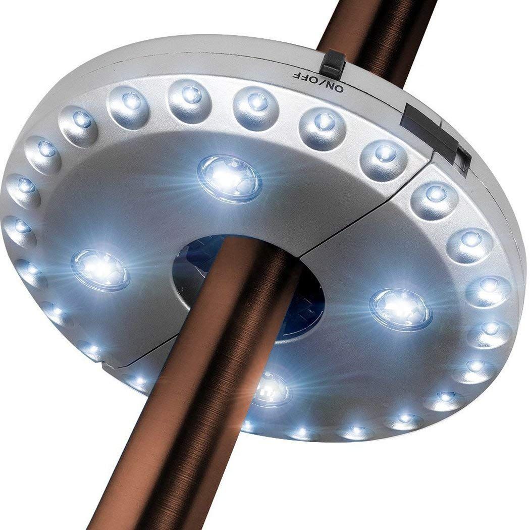 Buy Dropship Products Of Outdoor Cordless Patio Umbrella Pole Light