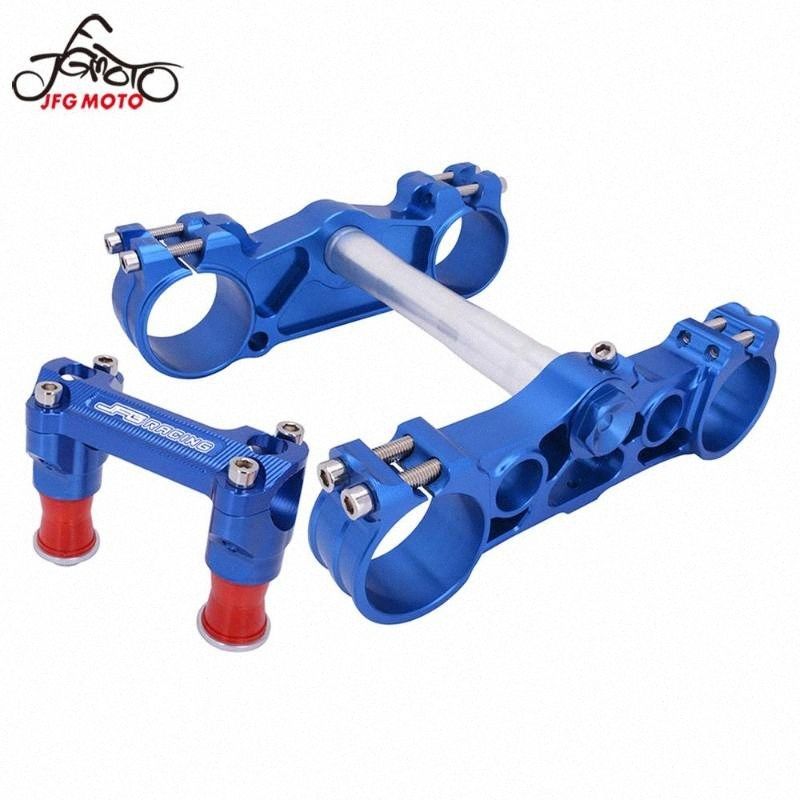 Upper Lower Triple Tree Clamps Steering Stem For KTM SX125 SXF250 XCF350 XCW450