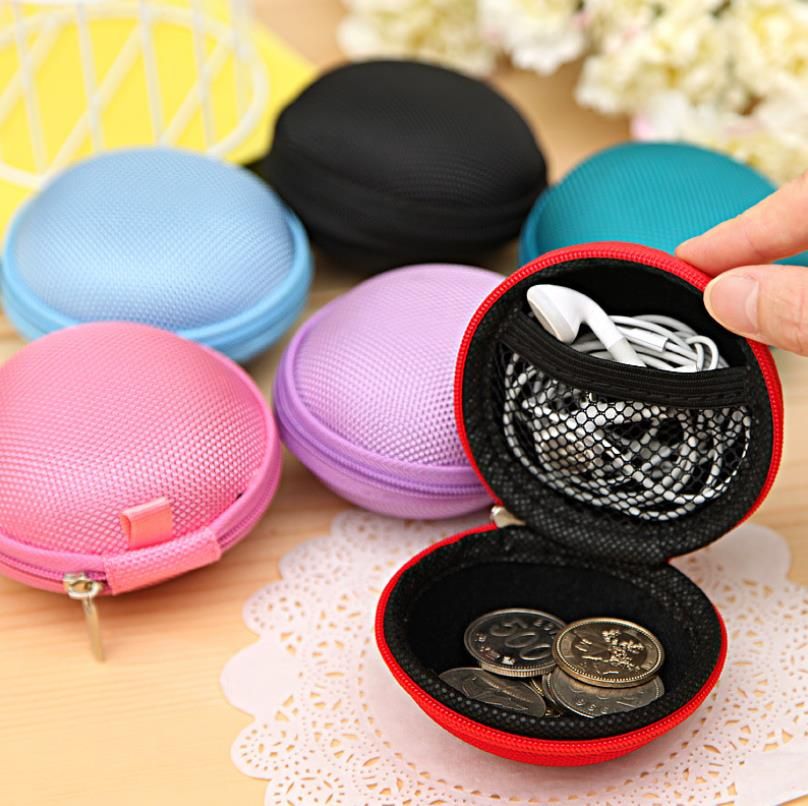 2020 Storage Bag For Earphone Headphone Earbuds Key Coin Hard Holder