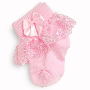 #6 lace infant princess socks