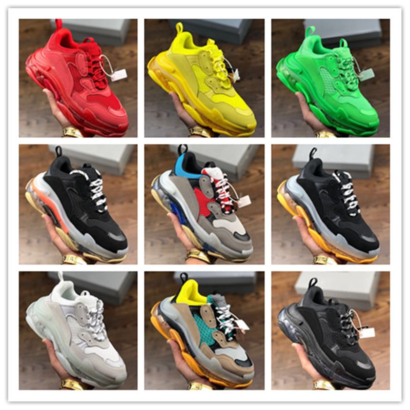 yellow platform trainers