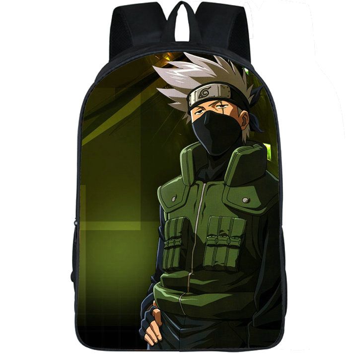 Picture Backpack Naruto Anime Daypack Hatake Kakashi Cool Schoolbag