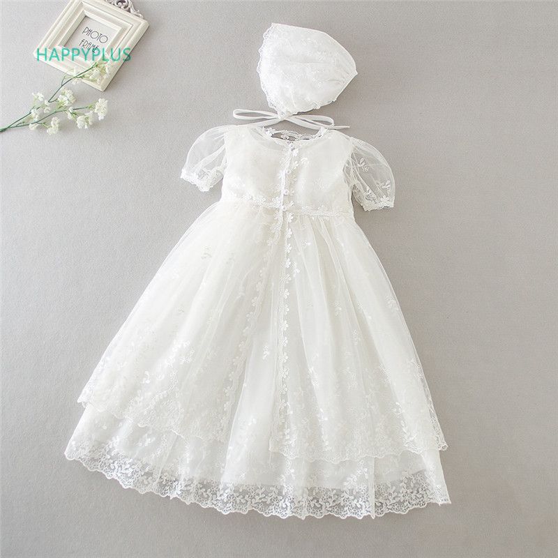 2020 Happyplus Vintage Christening Dress For Baby Girl Frocks Lace Baby Shower Dress For Baptism Second First Birthday Outfit Girl From Oliveer 24 27 Dhgate Com