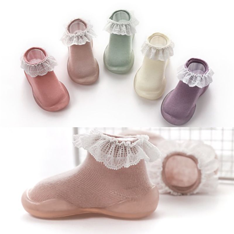 shoe socks for baby girl