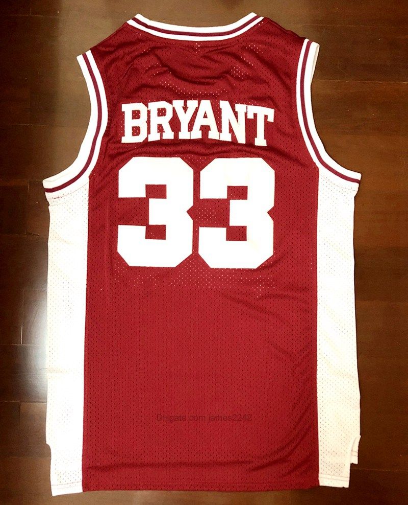 Bryant # 33 rouge