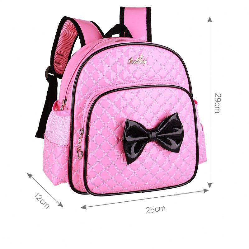 Urmiss Cute Bow Bowknot Backpack Lovely Heart Rucksack Toy Bag Zoo School Travel Bags for Baby Boys Girls Kids Toddler 