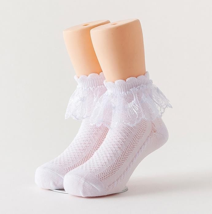 # 6 Lace Frilly Princess Sock