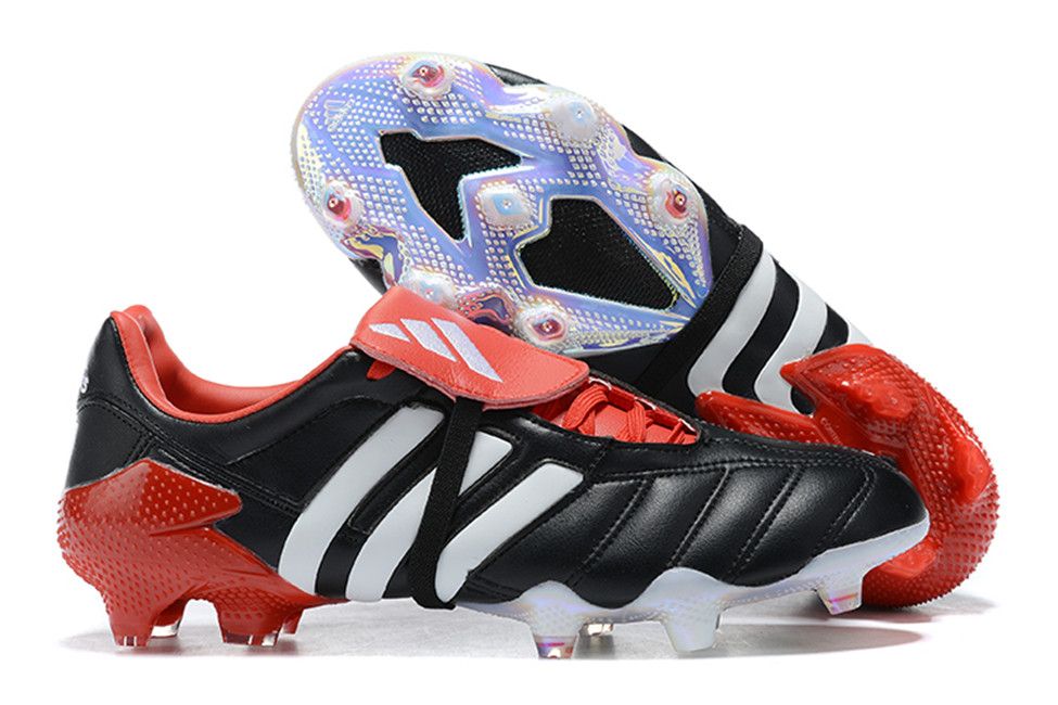 childrens red football boots