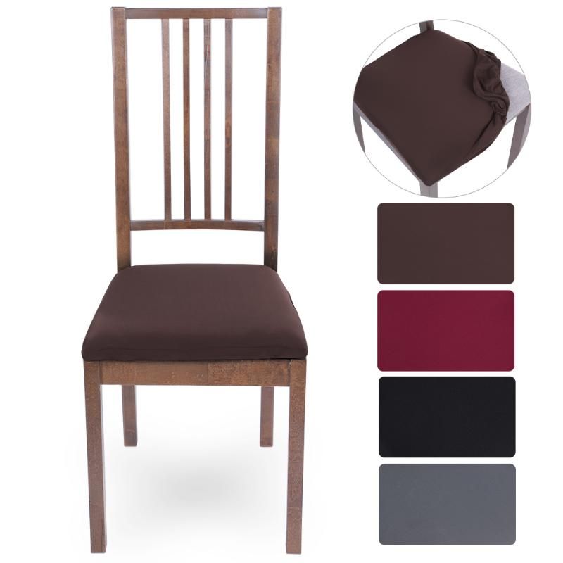 Stretch Dining Chair Seat Covers Removable Seat Cushion Slipcovers Protector UK
