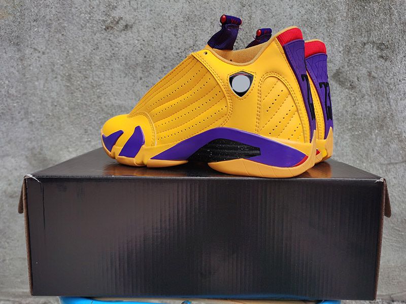 yellow and purple jordan 14 Off 69 