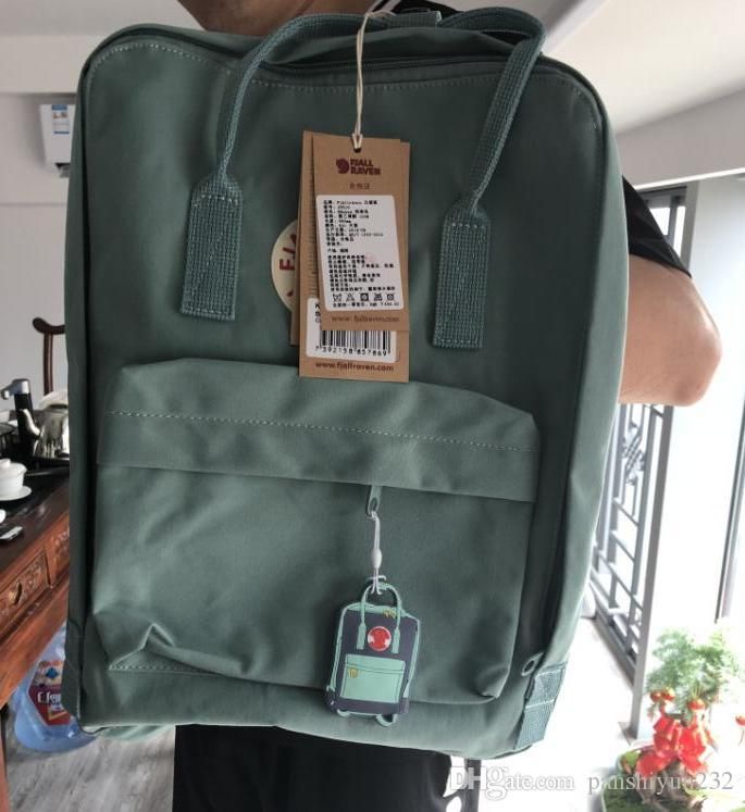 fjallraven canvas backpack