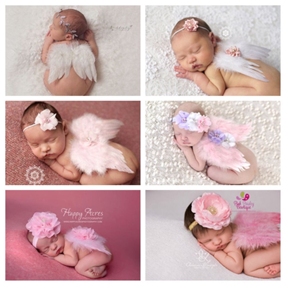 baby wings photography
