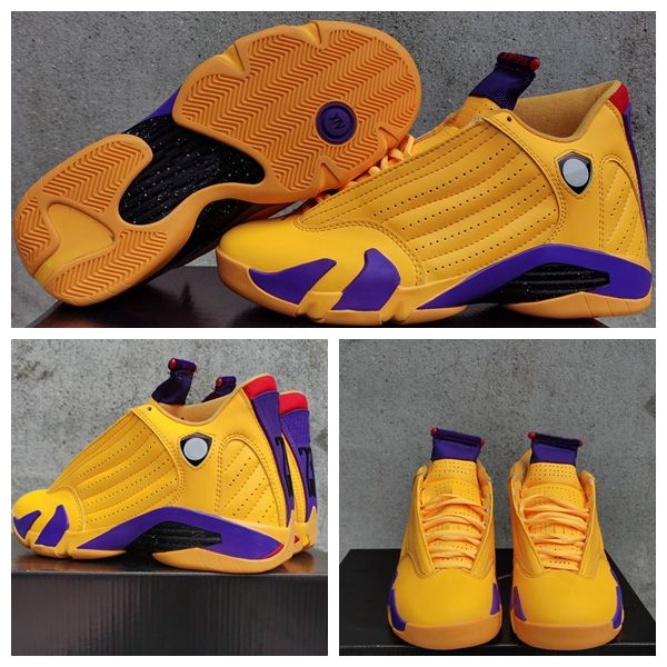 yellow and purple 14s