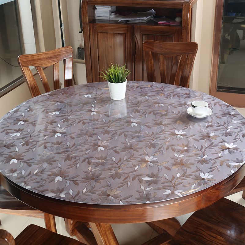 Whole And Retail Pvc Tablecloth Table Cover Round Desk Soft Glass Waterproof Oilproof Kitchen Dining Room Home Cloth 60 90cm 1 5mm T200707 From Highqualityok4 77 59 Dhgate Com Pvc Tablecloth Table Cover Round Desk, Oilcloth Tablecloth Round 70cm
