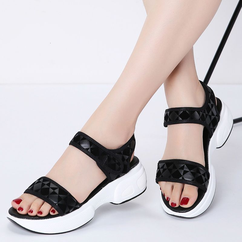 flat sandals with heel strap