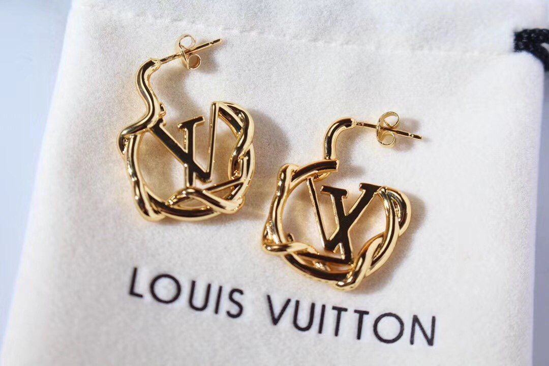 Las mejores ofertas en Sin piedras Louis Vuitton Pendientes Aretes Finos