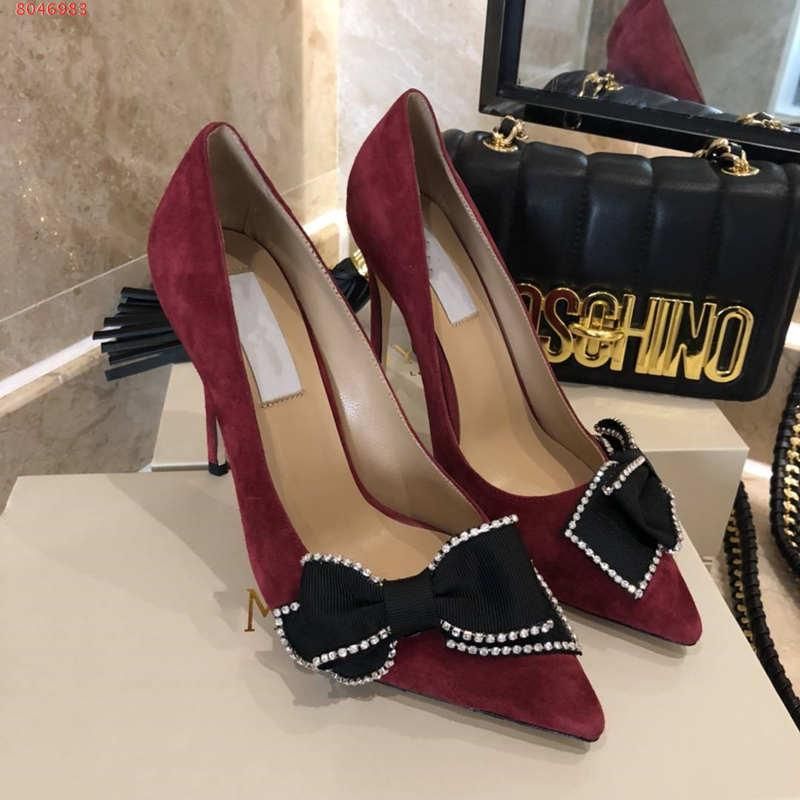 black and burgundy heels
