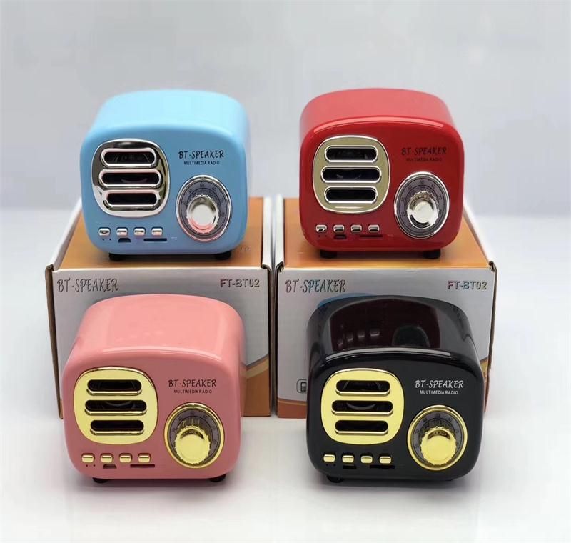Altavoz inalámbrico Bluetooth con radio bajo estéreo Altavoz inalámbrico Bluetooth con radio bajo estéreo