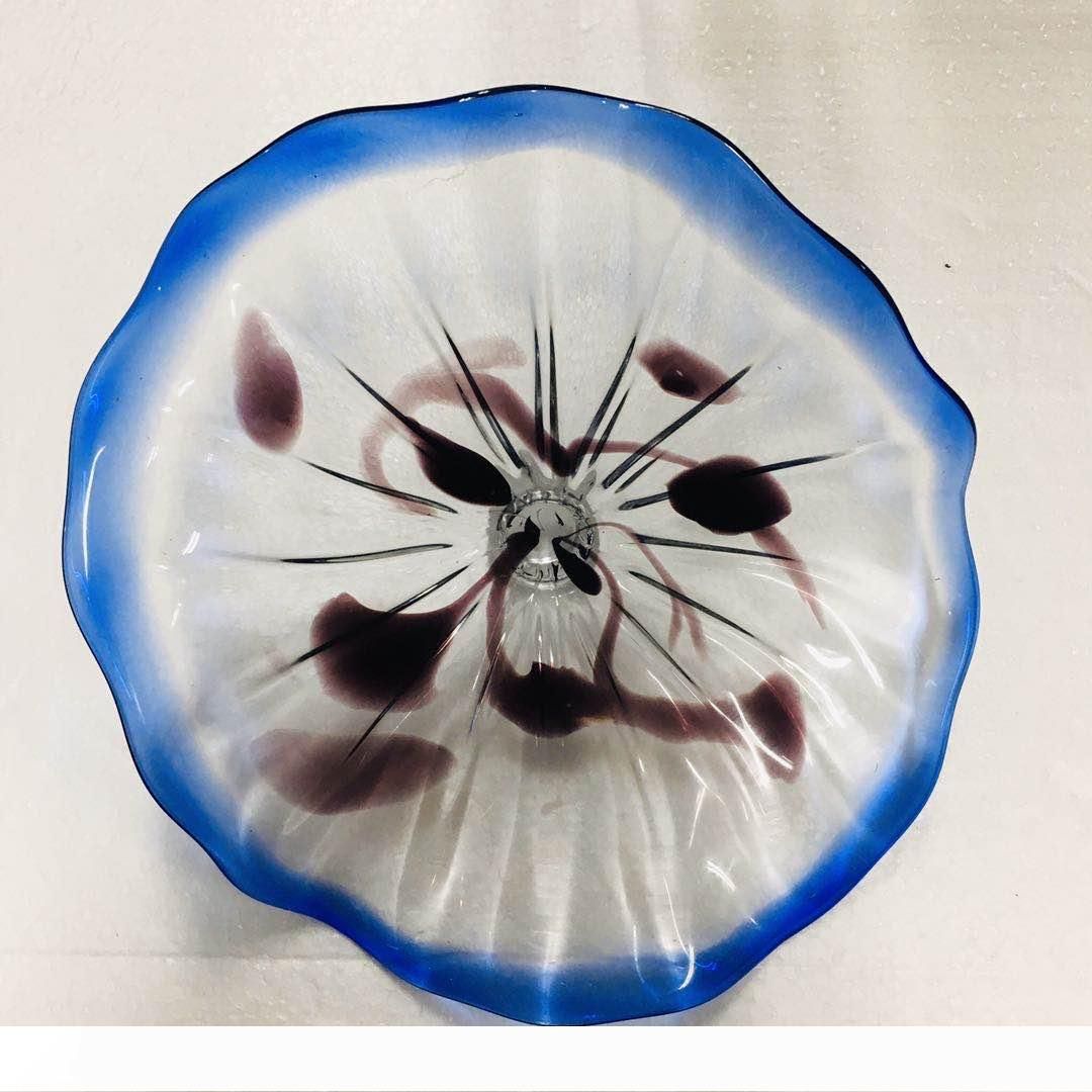 2021 Blown Glass Wall Plates Art Statues Murano Blowing Hanging Glass Art Work Plates For Hotel Ceiling Wall Decor From Beypan1213 175 76 Dhgate Com