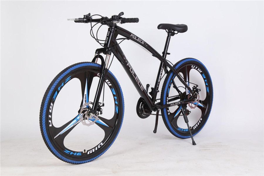 bicycle with one large wheel