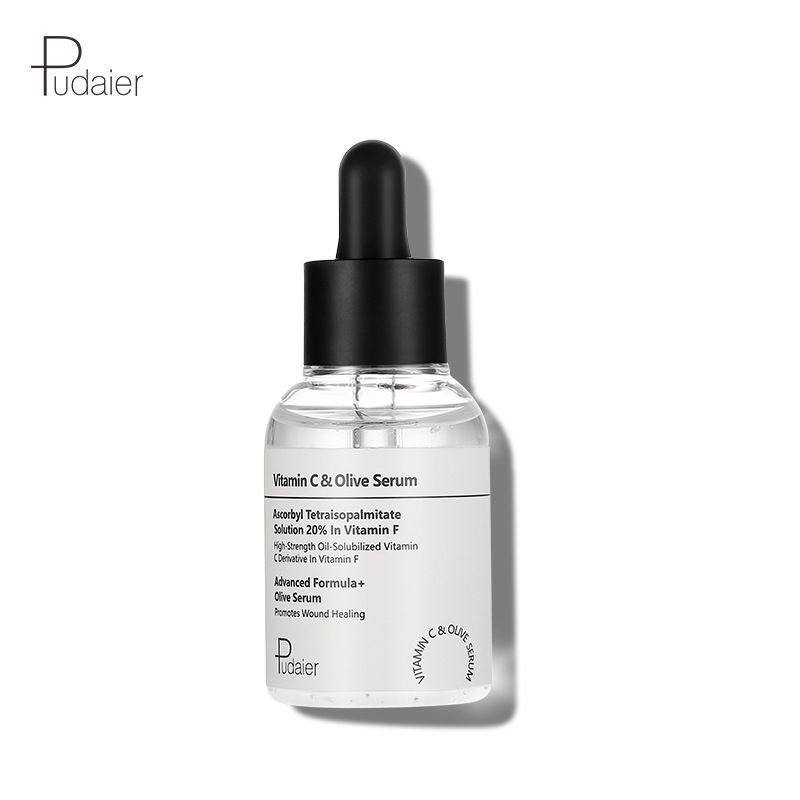 Pudaier en suero antes del maquillaje facial para mejorar el tono de la piel, reparación pequeña botella contra el envejecimiento de la cosmética blanca suero Pudaier en suero antes del maquillaje facial para mejorar el tono de la piel, reparación pequeña botella contra el envejecimiento de la cosmética blanca suero