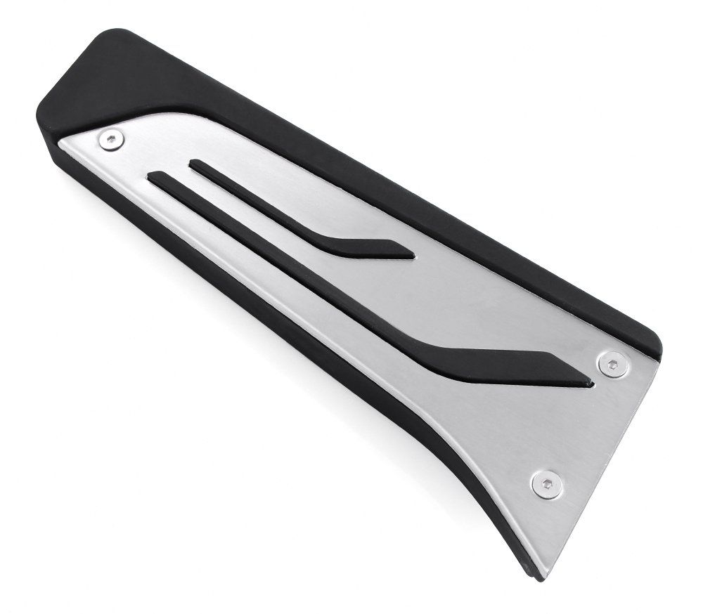 Farbe : at LZLWL Fu/ßst/ütze Pedalkappen Stainless Steel Car Pedale F/ür Renault Koleos 2 Kadjar F/ür Samsung QM6 2016-2020 Gas Bremspedal Abdeckung Erholung