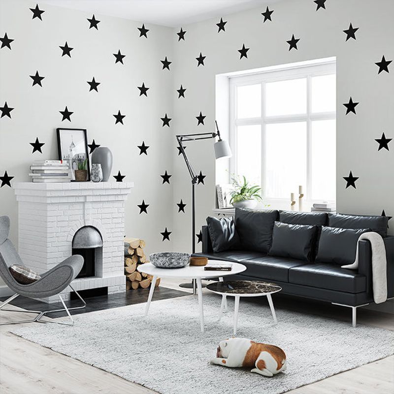 Mediterranean Children Wallpaper For Bedroom Living Room Northern Europe Stars Non Woven Wall Paper For Kids Room Boys The Hd Wallpaper The Hd Wallpapers From Koics 33 06 Dhgate Com