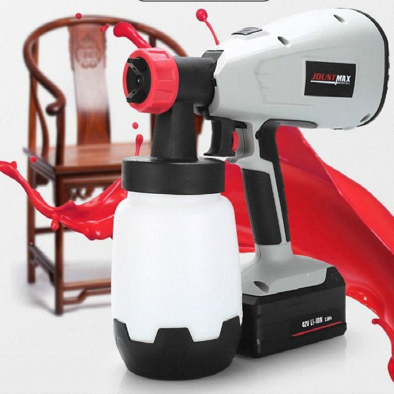 2020 Jst 24v Lithium Ion Battery Hand Held Electric Paint Spray Gun Adjustable Paint Sprayer Air Compressor1000lm Ojfz From Cnwalmart 209 4 Dhgate Com