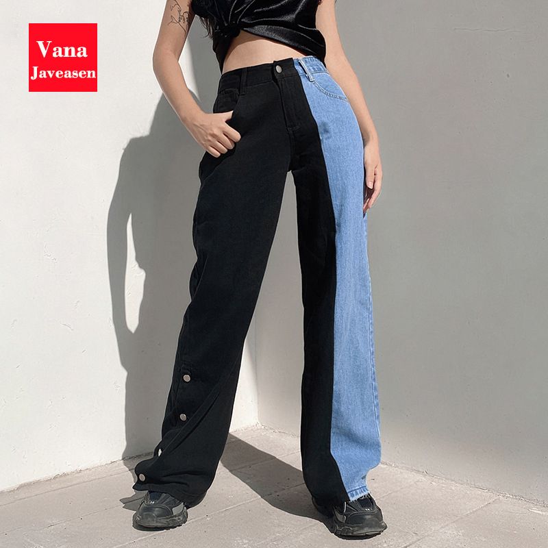 colored high waisted jeans