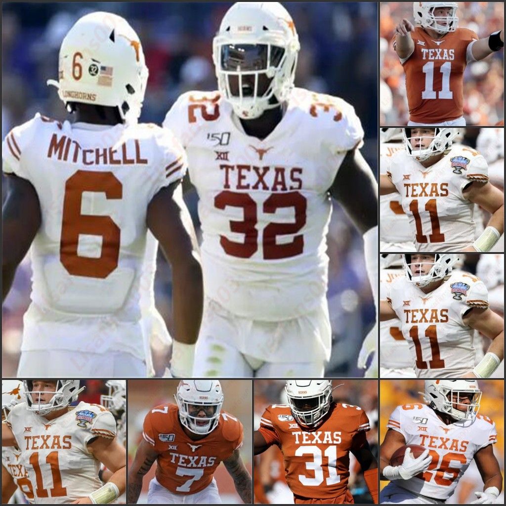 custom texas longhorns jersey