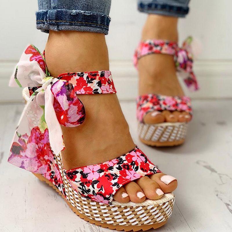 boho high heels