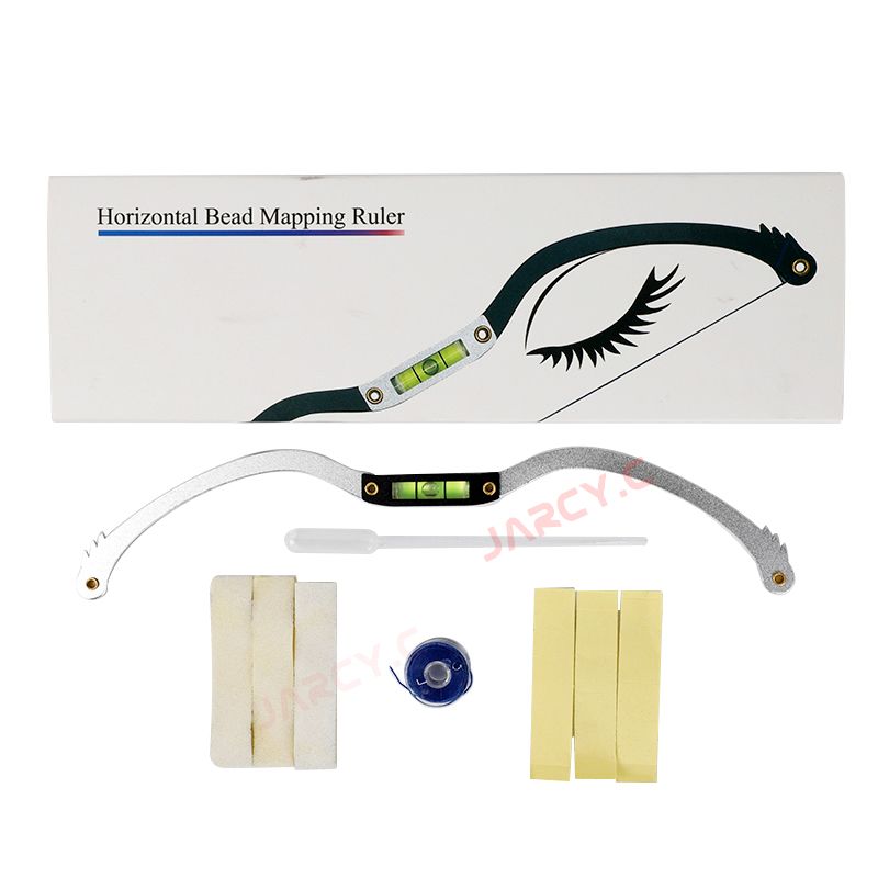 Microblading الحاجب رسم الخرائط حاكم كيت الدائم ماكياج الحواجب السهم حاكم تمشيا مع رسم سلسلة لجبين صانع Microshading 2020 من Fleshlight 51 95ر س موبايل Dhgate