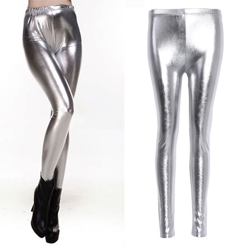 womens shiny leggings