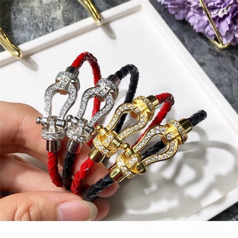 venta caliente de herradura tornillo de puño de acero inoxidable 316L pulsera brazaletes de hilo de alambre de metal de color para las mujeres aman eslabón de la cadena T D brazalete de alambre gótico