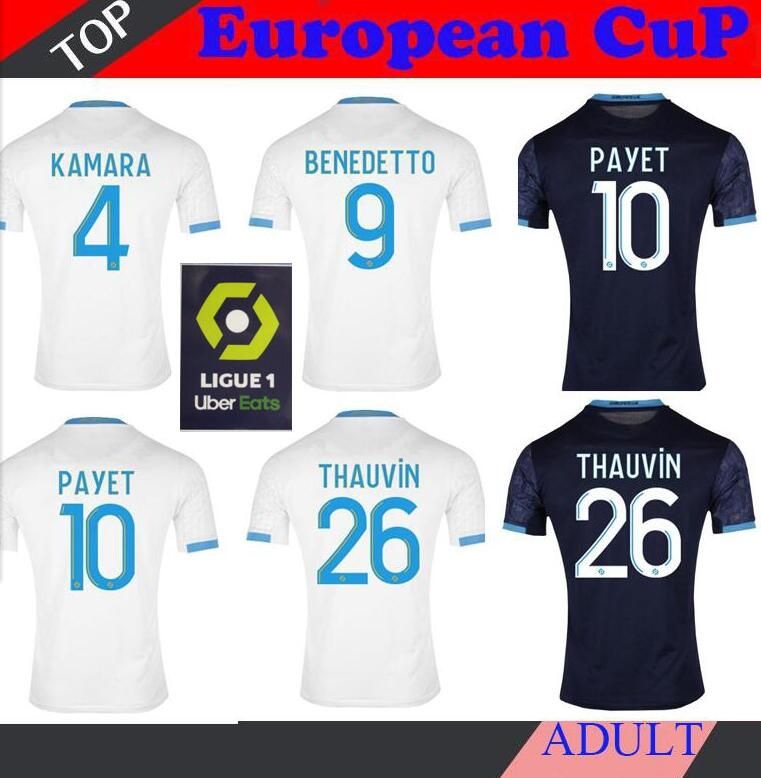 Acheter Pas Cher 21 Olympique De Marseille Maillot De Football Maillots Om 21 Maillot De Pied Payet Thauvin 1 Ans De Football Chemise 1e Anniversaire Du 13 38 Fr Dhgate