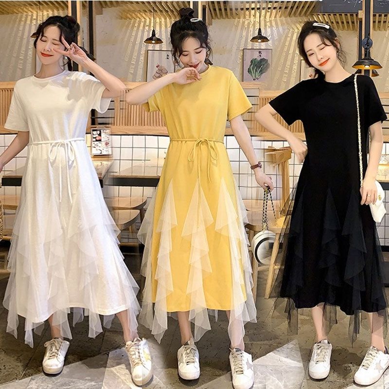 umbrella white dress