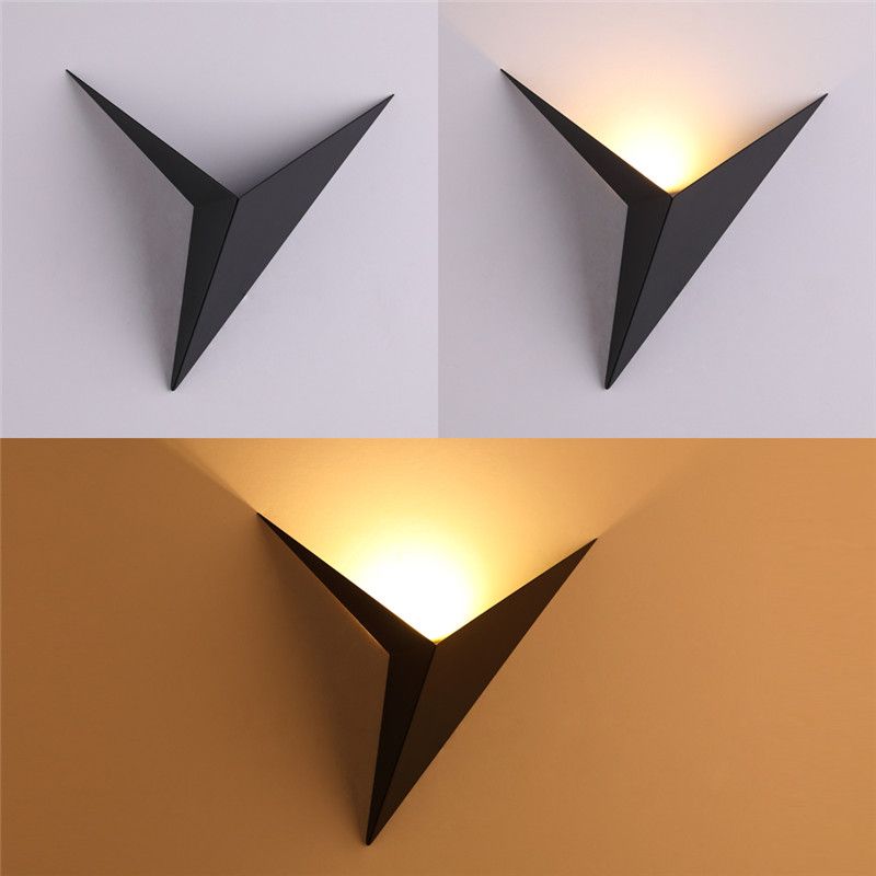 2021 Wall Lamp Modern Minimalist Triangle Shape LED Wall Lamps Nordic