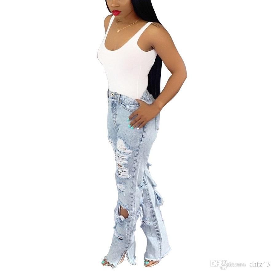 90s distressed jeans