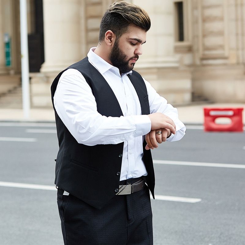 Wedding dress for clearance fat men