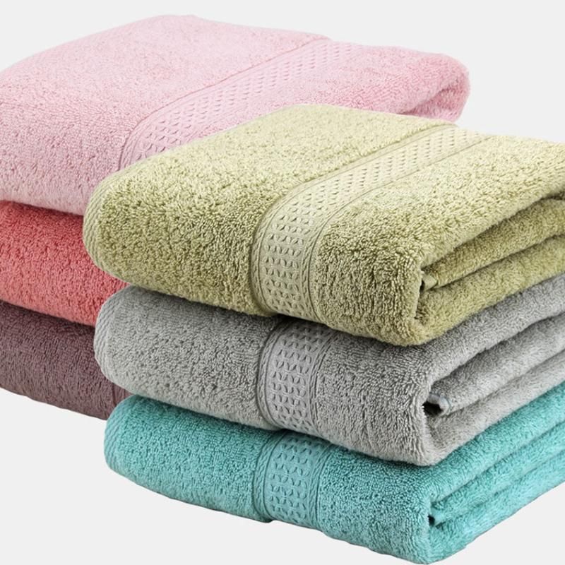 Pure Cotton Super Absorbent Large Towel Bath Towel 70*140 Thick Soft