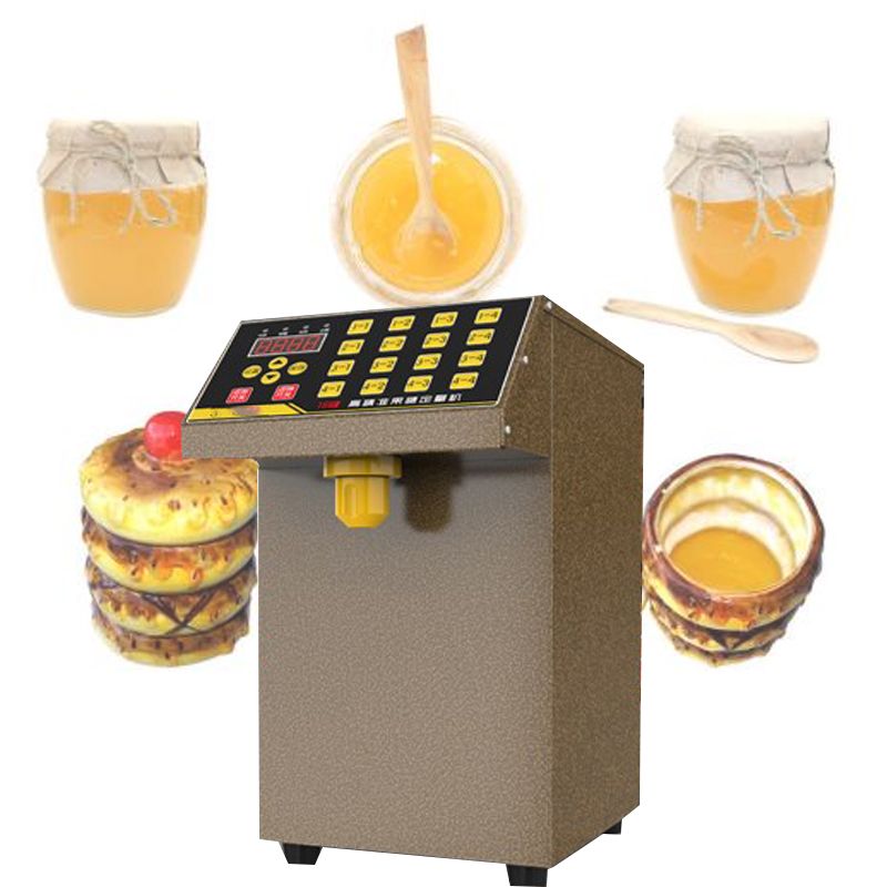 Sugar Syrup Dispenser Bubble Tea Machine Fructose Machine Full