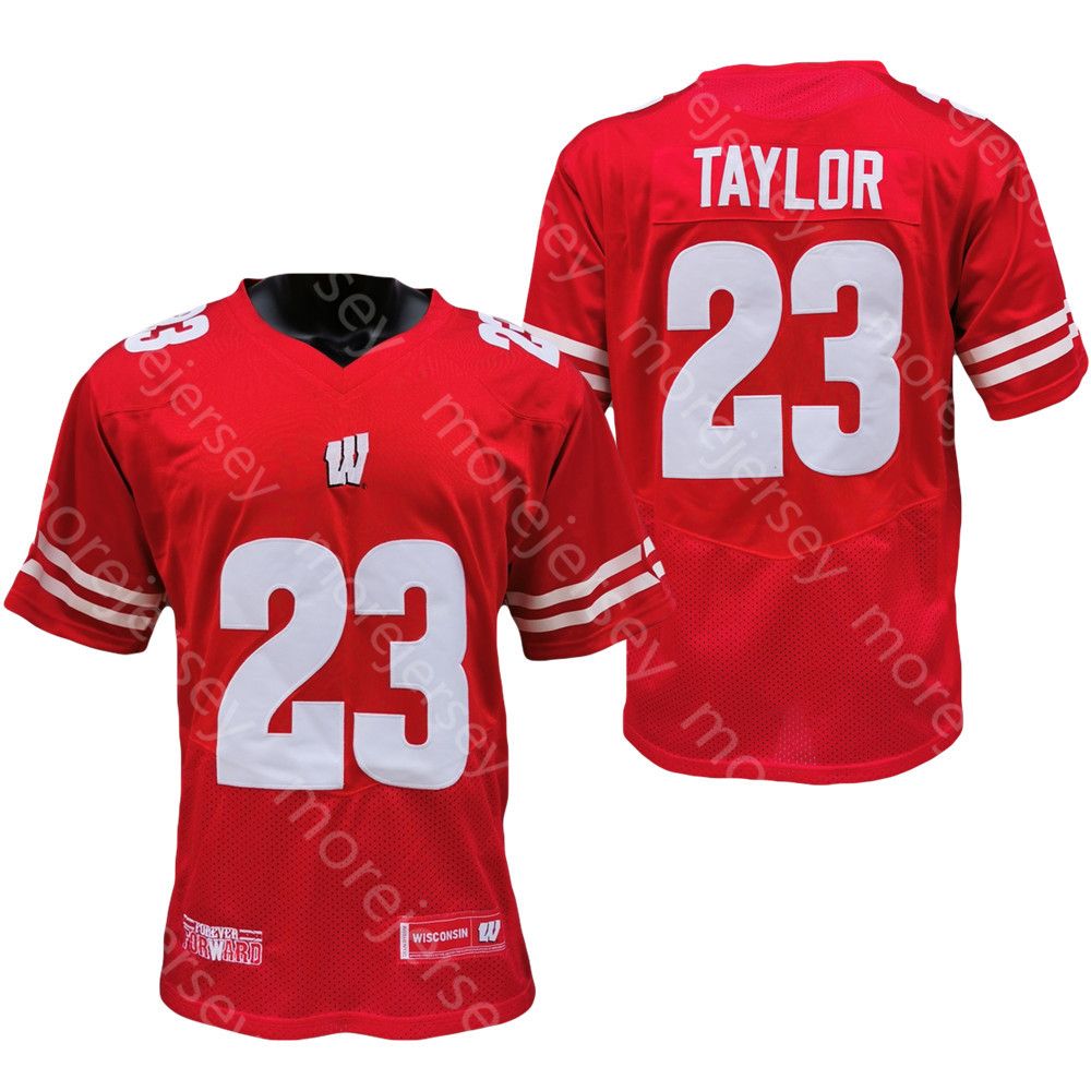 2021 2020 NCAA New Wisconsin Badgers Football Jersey College 23