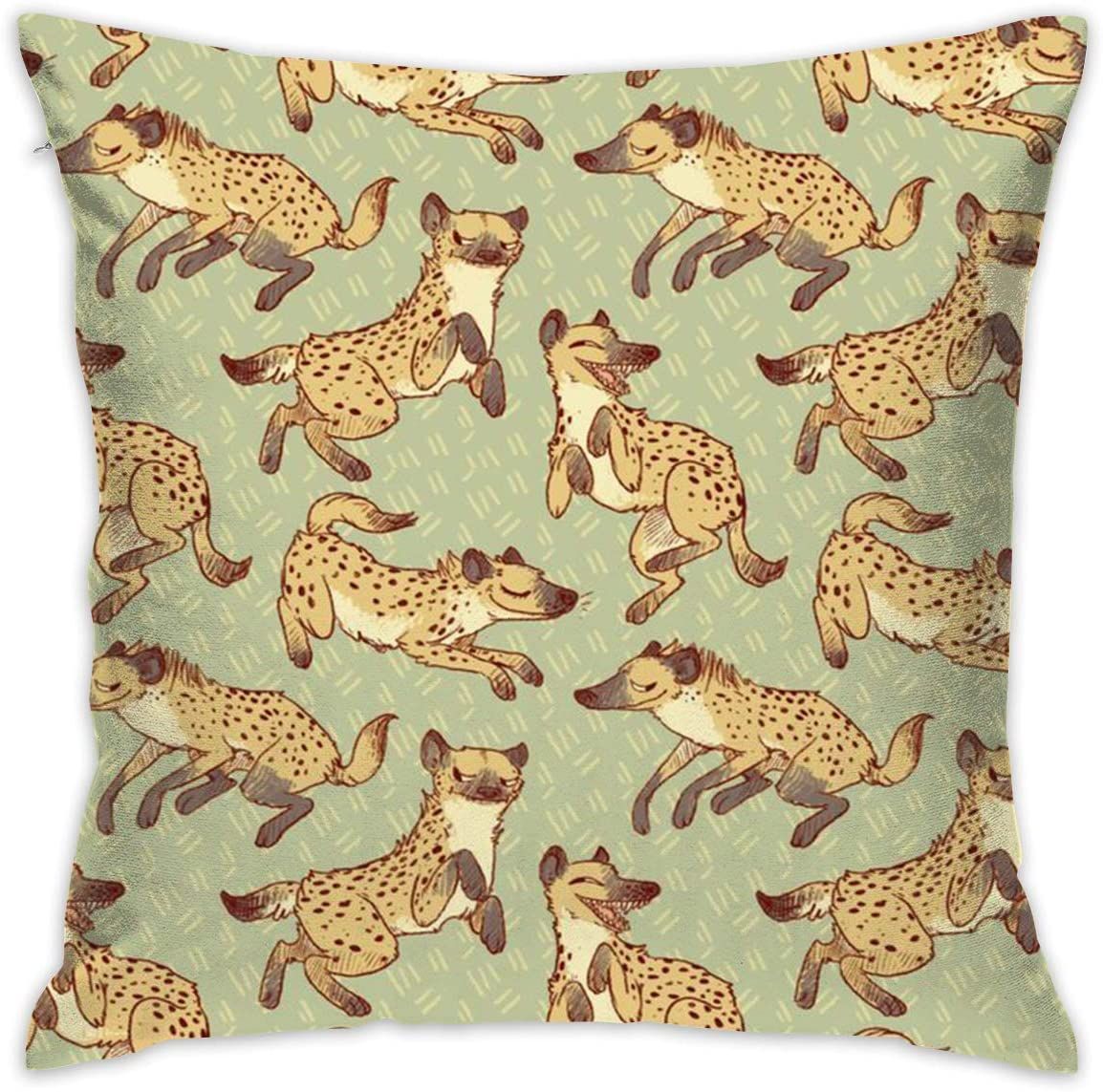 Pillow Cover Gift Idea Hyena Pillow Hyena Throw Pillow Room Decor Custom Throw Pillow