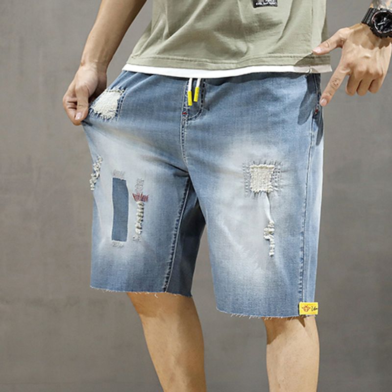 loose short jeans