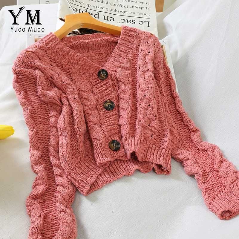 2021 Womens Knits Tees Yuoomuoo Sweet Pink Hollow Out Knitted Cardigans Coat 2021 Autumn Fashion Short Cardigan Sweater Korean Woman Crochet C From Sandlucy 16 9 Dhgate Com