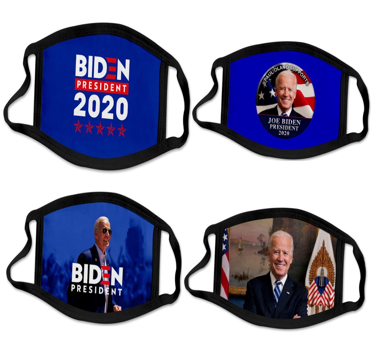 2020 20 Types 3D Printing Joe Biden 2020 Mask Windproof ...