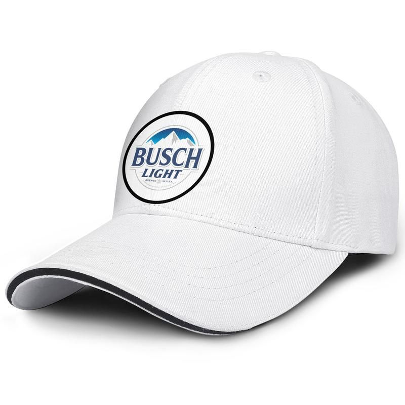 UNISEXE BUSCH Light Beer Logo Fashion 